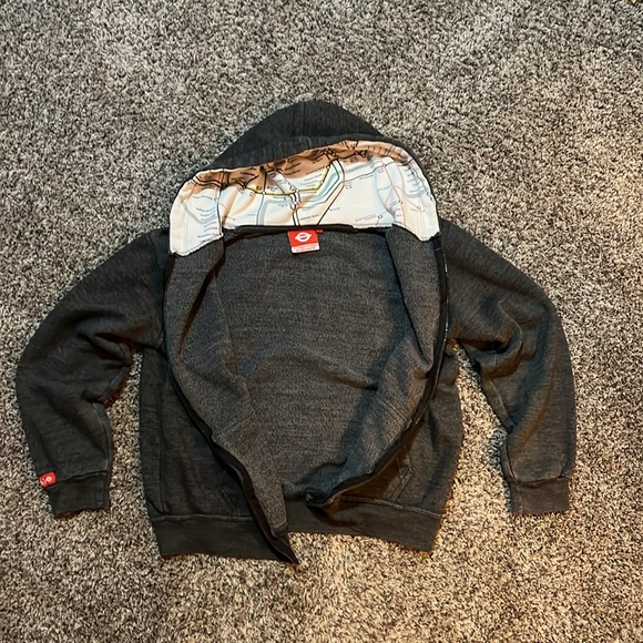London Underground zip up Hoodie - Picture 3 of 5